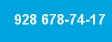 928 678-74-17